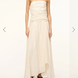 Staud high tide dress buttercream
Worn once